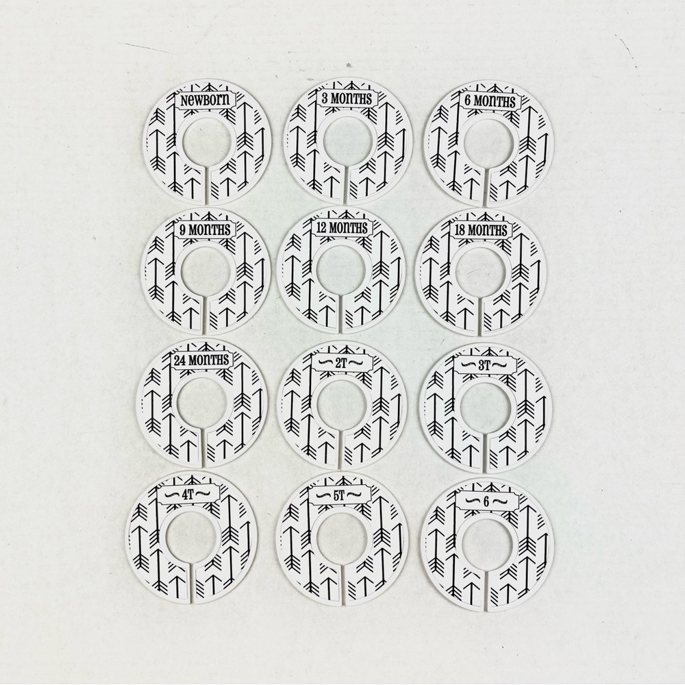 Baby Custom Closet Dividers Hooks Newborn - 6